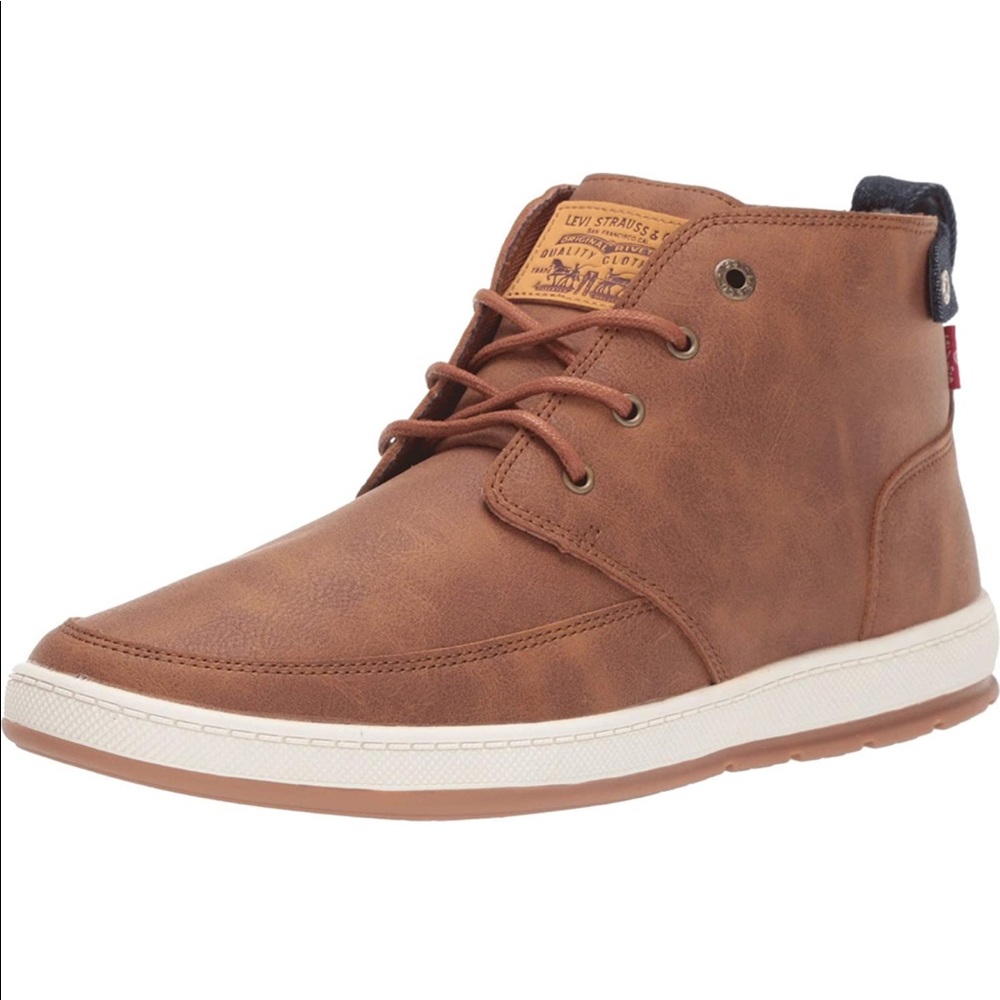 Levi’s mens size 11 brown leather New in box never worn